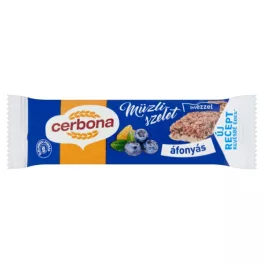 Cerbona Áfonyás müzliszelet 20g.