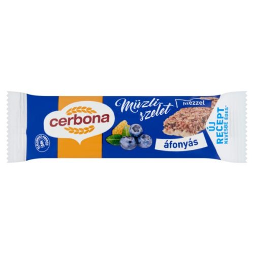 Cerbona Áfonyás müzliszelet 20g.