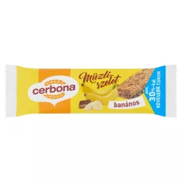 Cerbona Banános müzliszelet 20g.