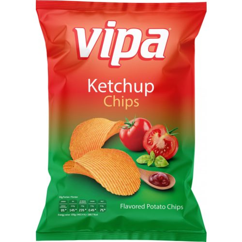VIPA chips ketchup ízű 75g