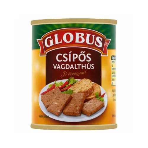 Globus vagdalt 130g csipős