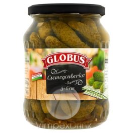 Globus csemegeuborka 680/350g 720ml 3-6 cm