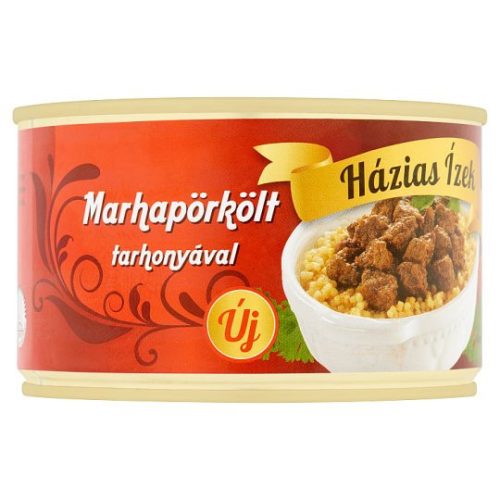 Házias Ízek készétel 400g marhapörkölt tarhonyával