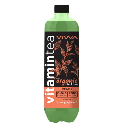 Viwa vitamintea black peach 600ml