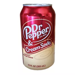 Dr. Pepper Cream Soda  USA 355ml. 