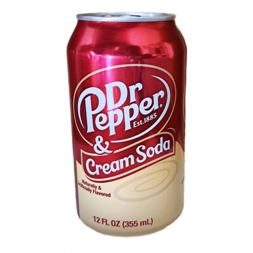 Dr. Pepper Cream Soda  USA 355ml. 