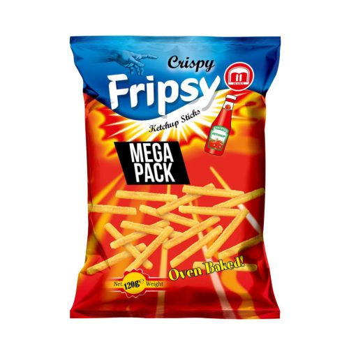 FRIPSY MEGA PACK Ketchup ízű snack 120g 