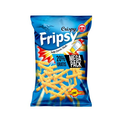 FRIPSY MEGA PACK Sós ízű snack 120g 