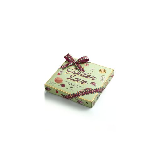 ELIT GOLDEN LOVE PRALINES GREEN BOX 160G