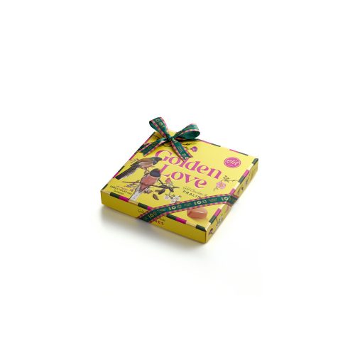ELIT GOLDEN LOVE PRALINES YELLOW BOX 160G 