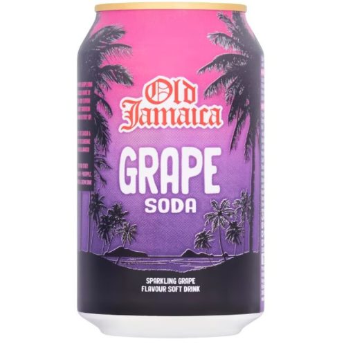 Old Jamaica Szőlős szénsavas üdítő 330ml 