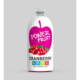 Power Fruit VÖRÖSÁFONYA 750ml.  DRS