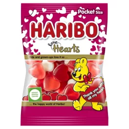 Haribo Love Hearts 100g. 