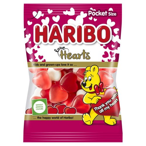 Haribo Love Hearts 100g. 