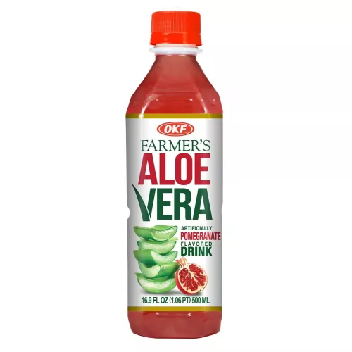ALOE VERA FARMERS ital GRÁNÁTALMA ízű 500ml DRS