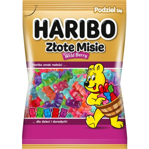 Haribo Goldbären Wild Berry 80g 