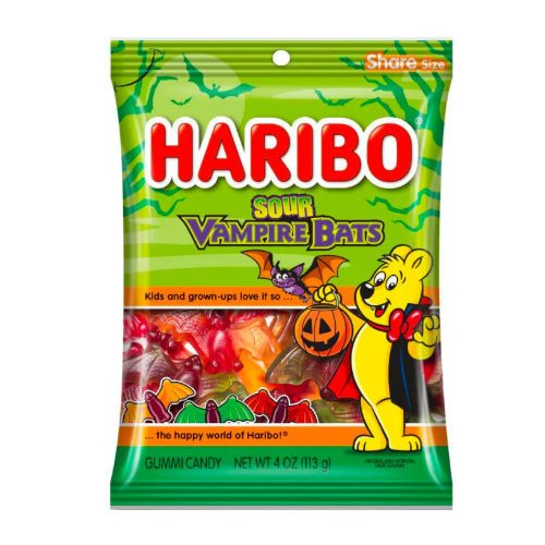 Haribo Sour Bats 160g 
