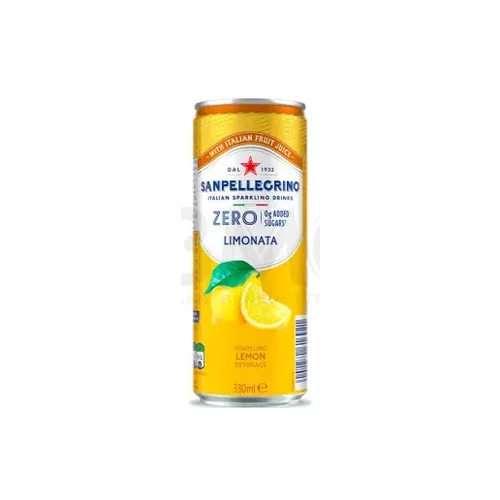 San Pellegrino ZERO Citrom 330ml  DRS