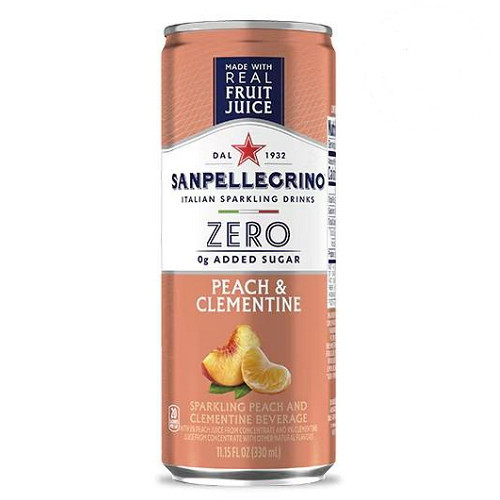 San Pellegrino ZERO Barack-Mandarin 330ml DRS