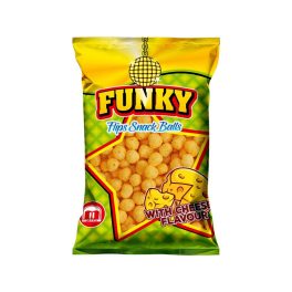 FRIPSY FUNKY Sajt ízű kukoricasnack golyó 80g 