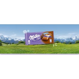 Milka táblás tejcsokoládé 100g Oreo 