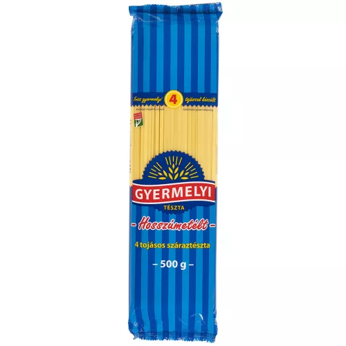 Gyermelyi 4 tojásos Hosszúmetélt 500g. 