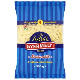 Gyermelyi 4 tojásos Rövidmetélt 500g. 