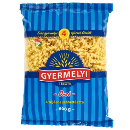 Gyermelyi 4 tojásos Orsó 500g. 