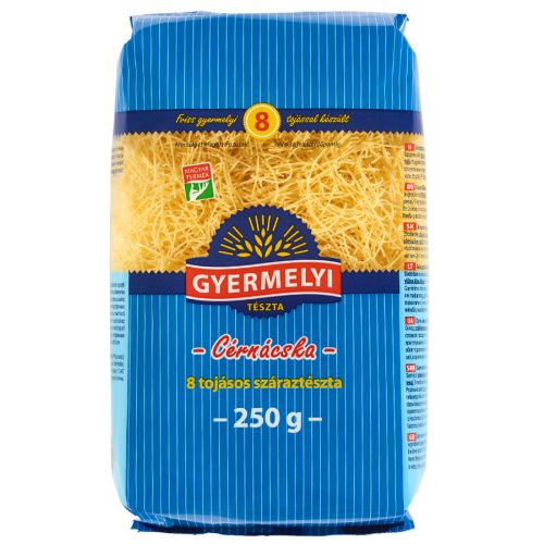 Gyermelyi 8 tojásos Cérnácska 250g. 