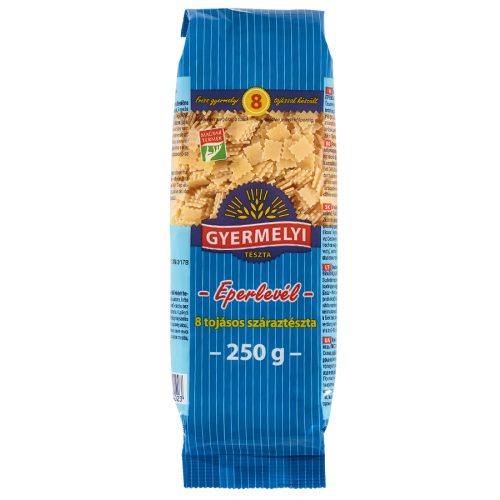 Gyermelyi 8 tojásos Eperlevél 250g.