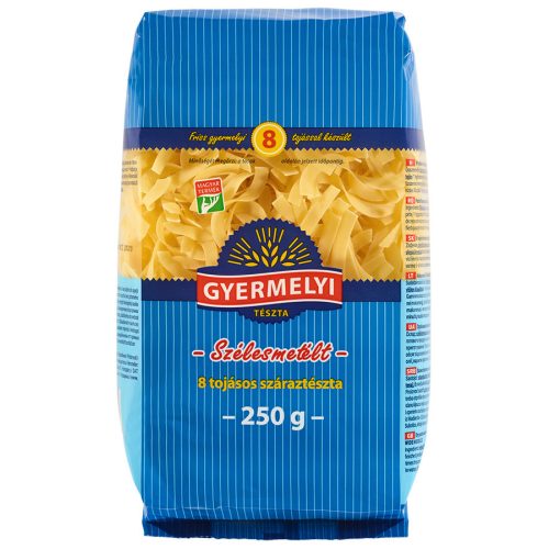 Gyermelyi 8 tojásos Szélesmetélt 250g. 