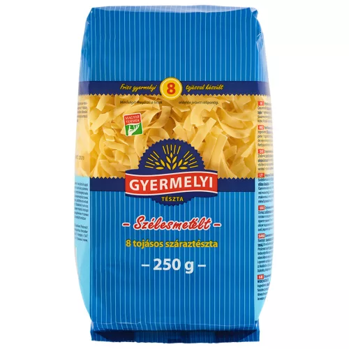 Gyermelyi 8 tojásos Szélesmetélt 250g. 