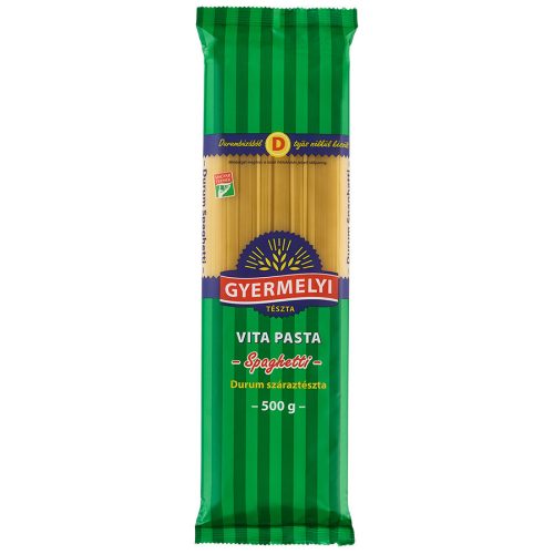 Vita Pasta durum tészták Spagetti 500g. 