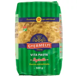 Vita Pasta durum tészták Reginelle (F. kocka) 500g. 