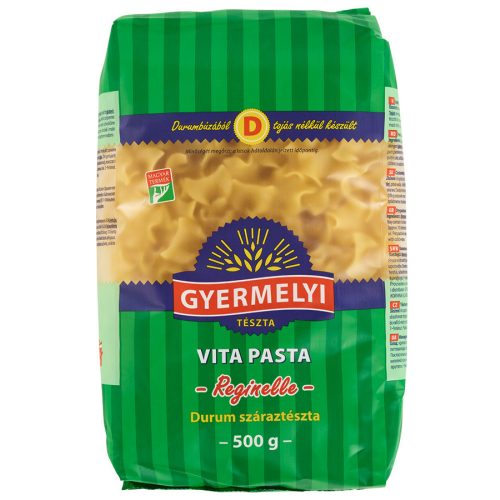 Vita Pasta durum tészták Reginelle (F. kocka) 500g. 