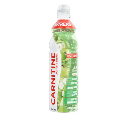 NUTREND Carnitine Drink - Green Apple (szénsavas) 750mlDRS