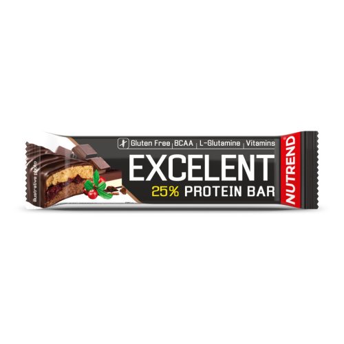 Nutrend Exc. feh.szelet csoki-nugát 85g