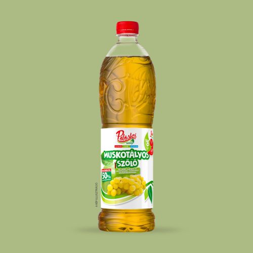 Pölöskei 1 L. Gyümölcst. szörpök PET (1:9) Muskotályos Szőlő  DRS