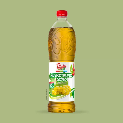Pölöskei 1 L. Gyümölcst. szörpök PET (1:9) Muskotályos Szőlő  DRS