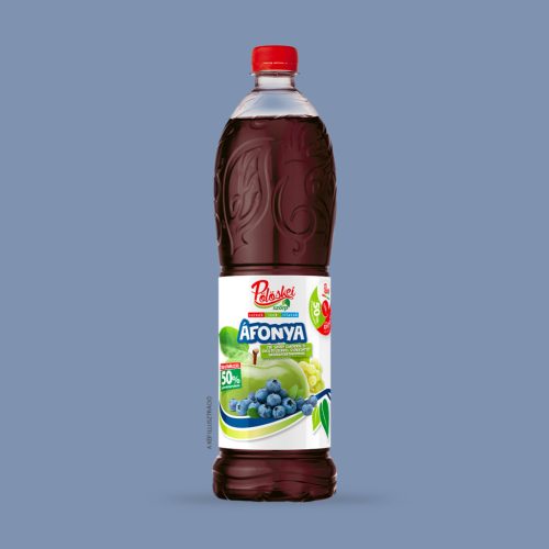 Pölöskei 1 L. Gyümölcst. szörpök PET (1:9) Áfonya  DRS