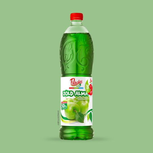 Pölöskei 1 L. Gyümölcst. szörpök PET (1:9) Zöldalma  DRS