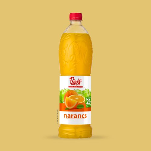 Pölöskei 1 L. Gyümölcsszirupok PET Narancs  DRS