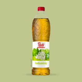 Pölöskei 1 L. Gyümölcsszirupok PET Bodza  DRS