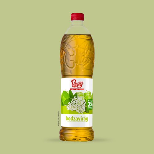 Pölöskei 1 L. Gyümölcsszirupok PET Bodza  DRS