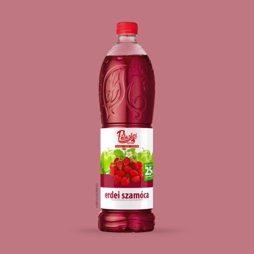 Pölöskei 1 L. Gyümölcsszirupok PET Szamóca  DRS