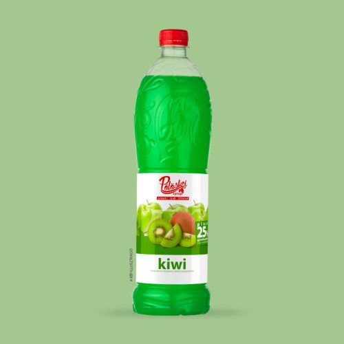 Pölöskei 1 L. Gyümölcsszirupok PET Kiwi  DRS