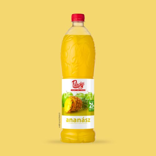Pölöskei 1 L. Gyümölcsszirupok PET Ananász  DRS