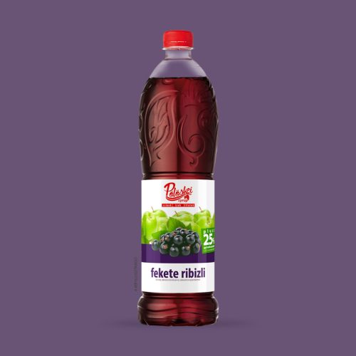 Pölöskei 1 L. Gyümölcsszirupok PET Feketeribizli 