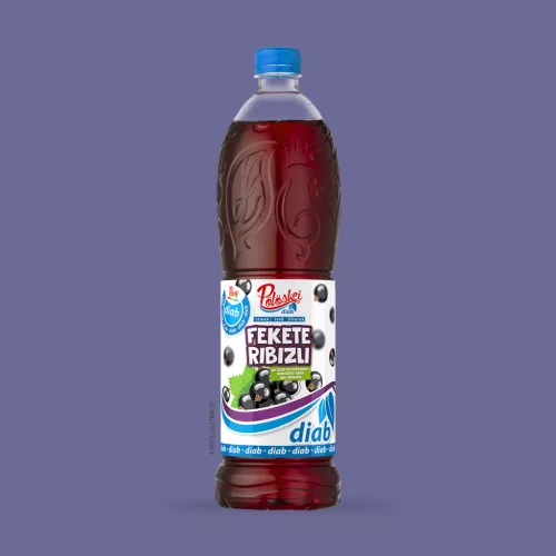 Pölöskei 1 L. Diab szörp Feketeribizli  DRS