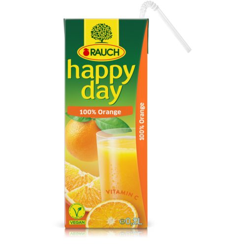 Happy Day Narancs 100% 200ml